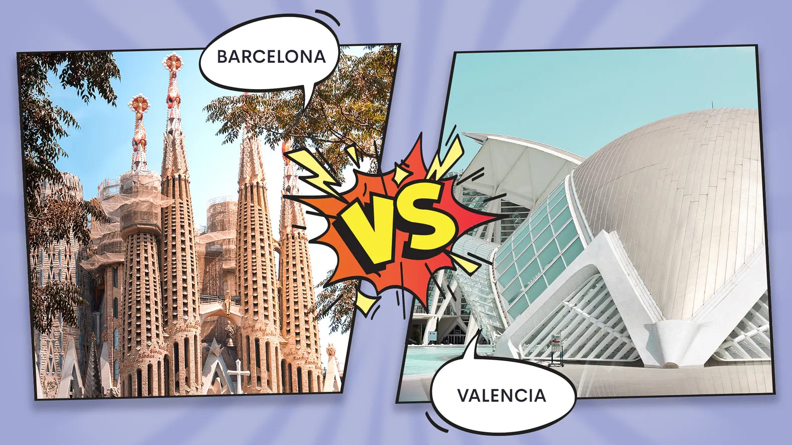 Barcelona vs. Valencia: wir vergleichen diese tollen Städte!