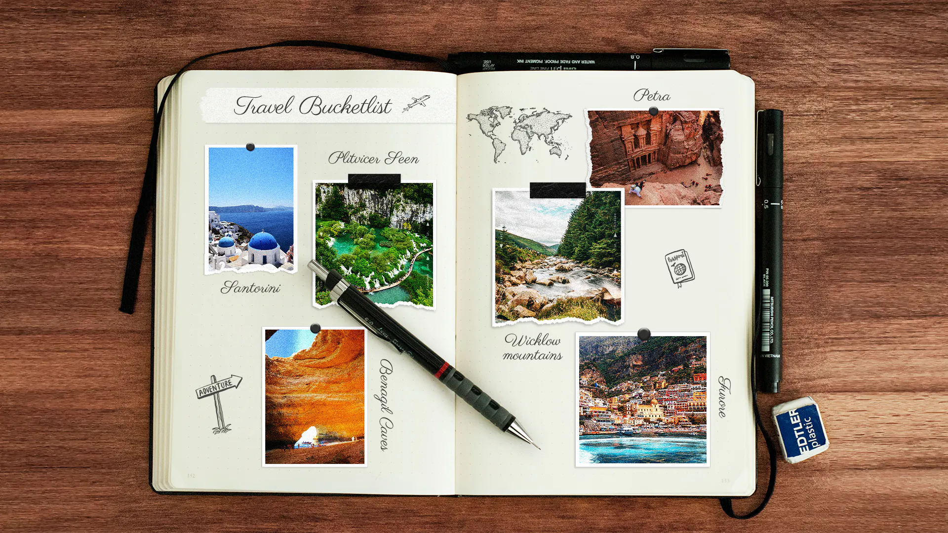 6 atemberaubende Orte für deine Reise Bucket List!