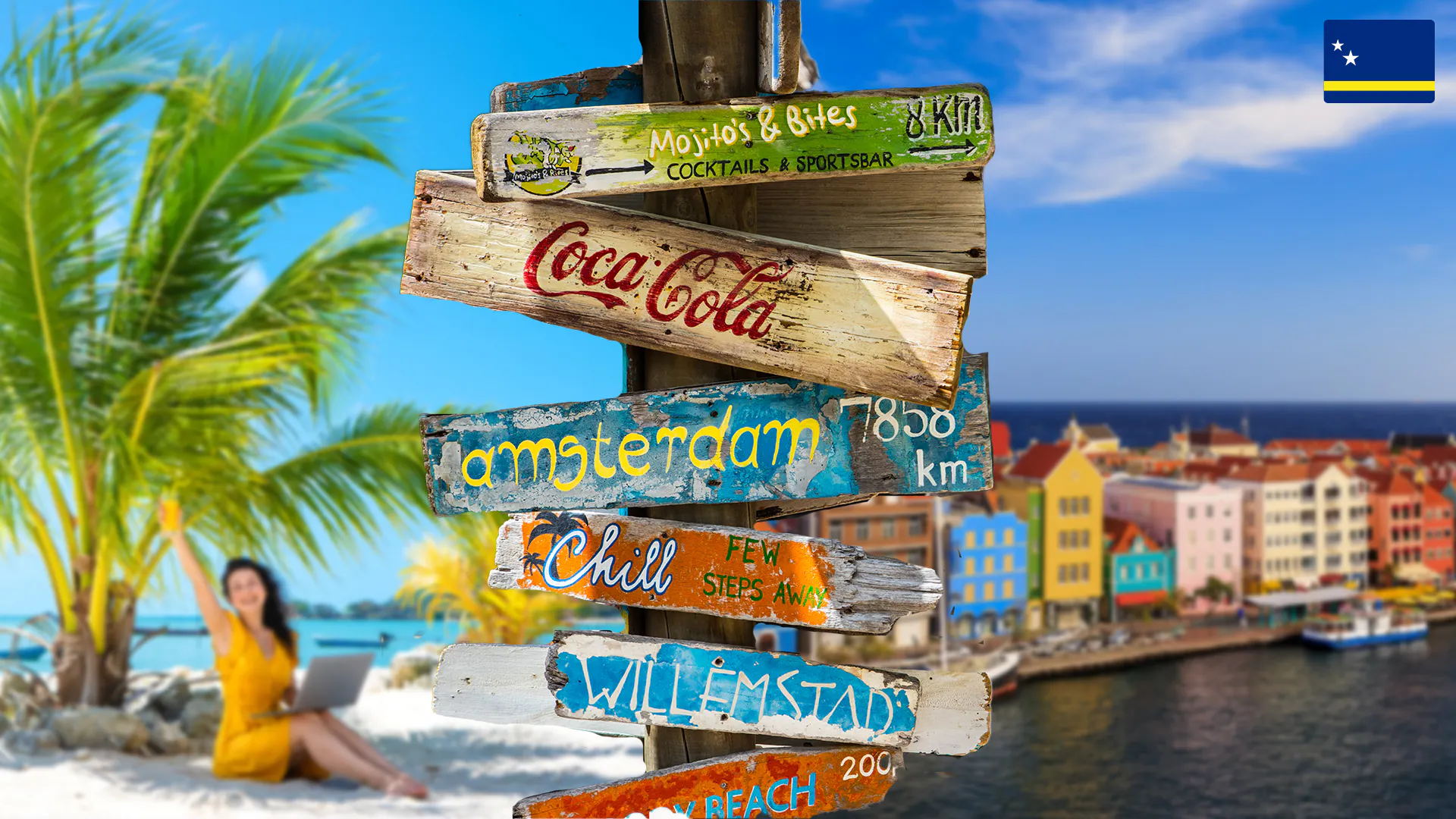 Wonen en werken op het tropische Curaçao!