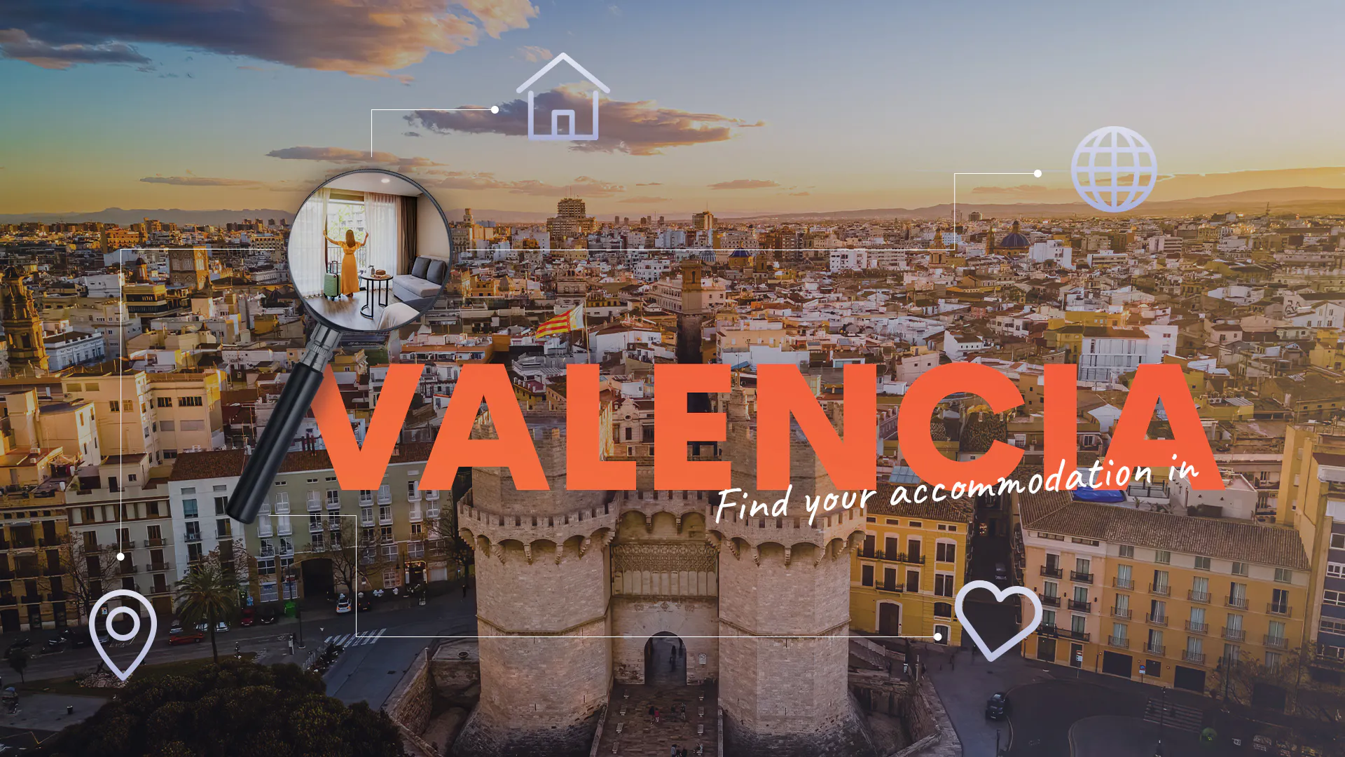 Find your accommodation in Valencia