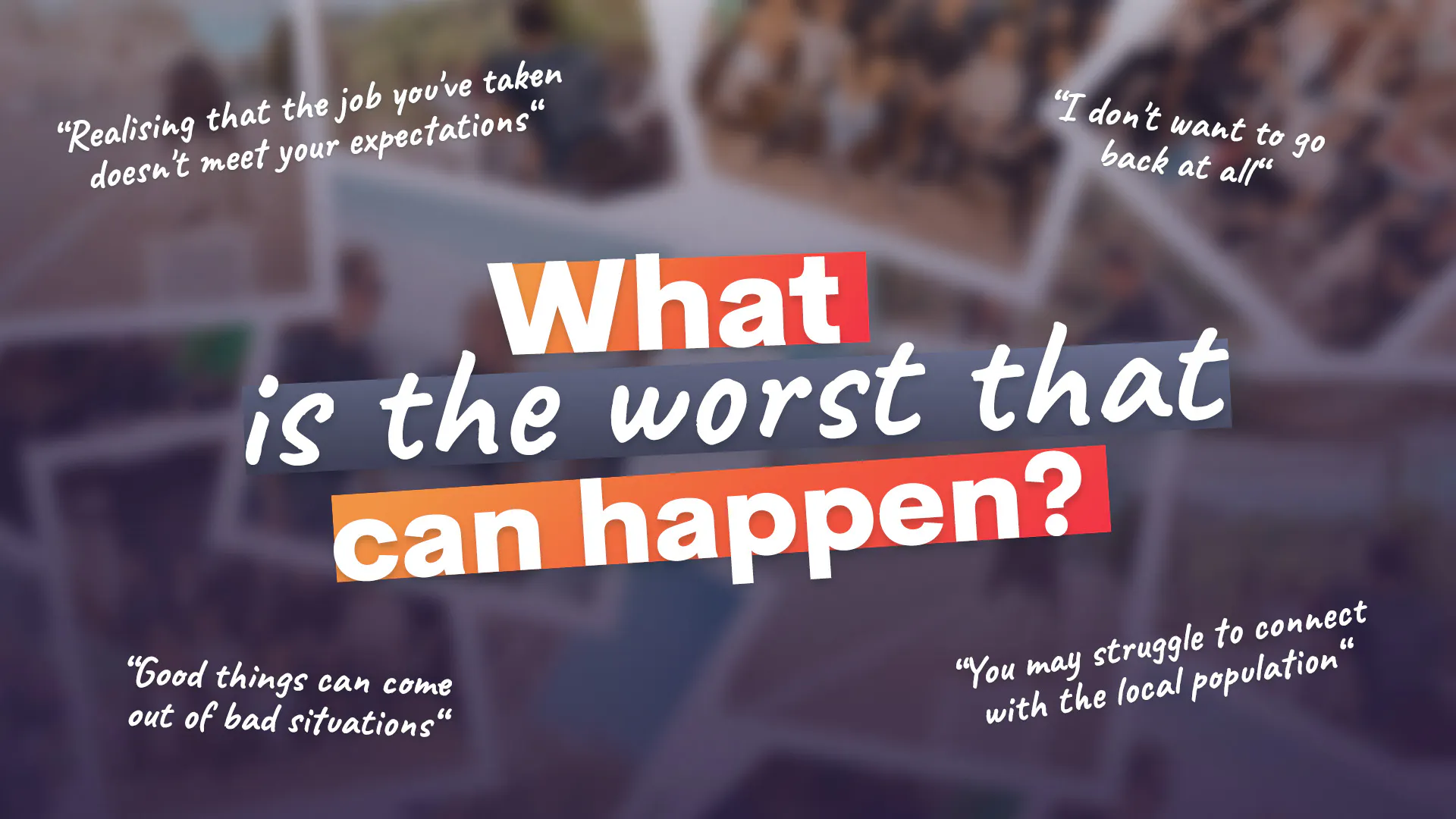 What's the worst that can happen?