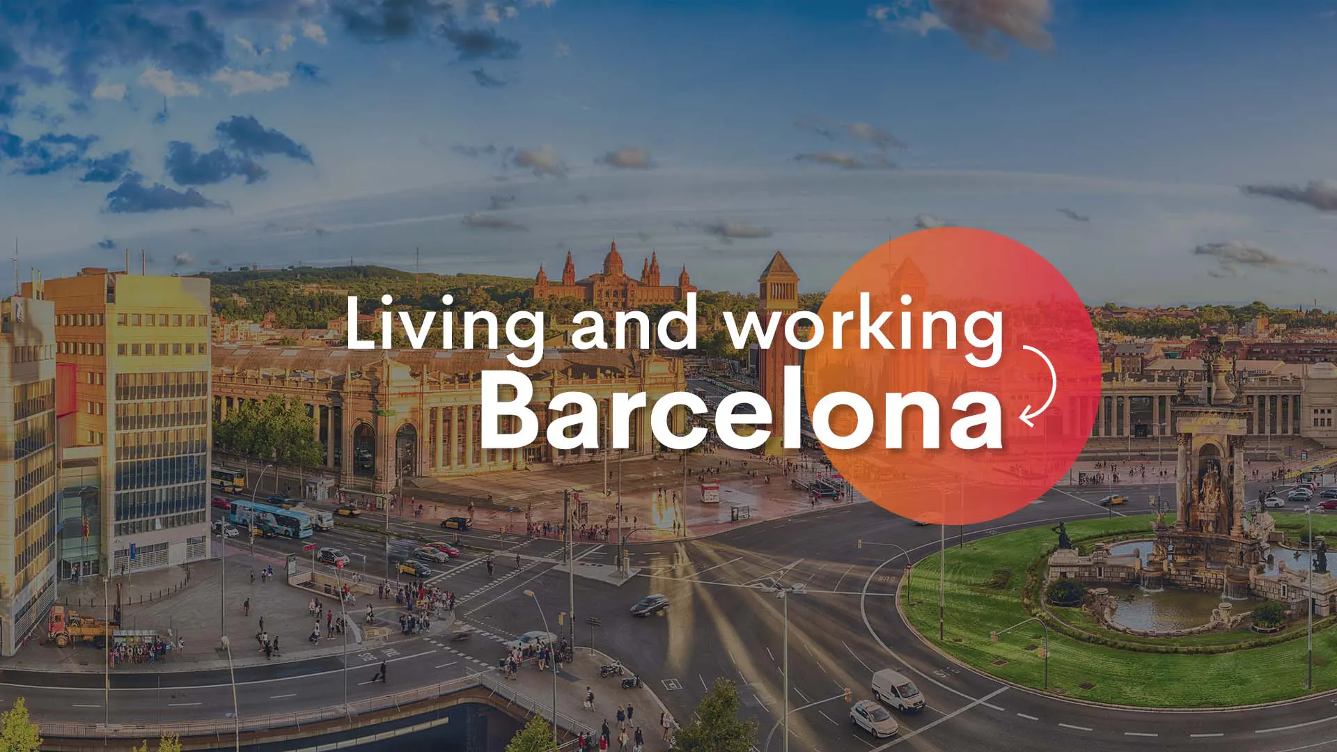 Living and working in Barcelona