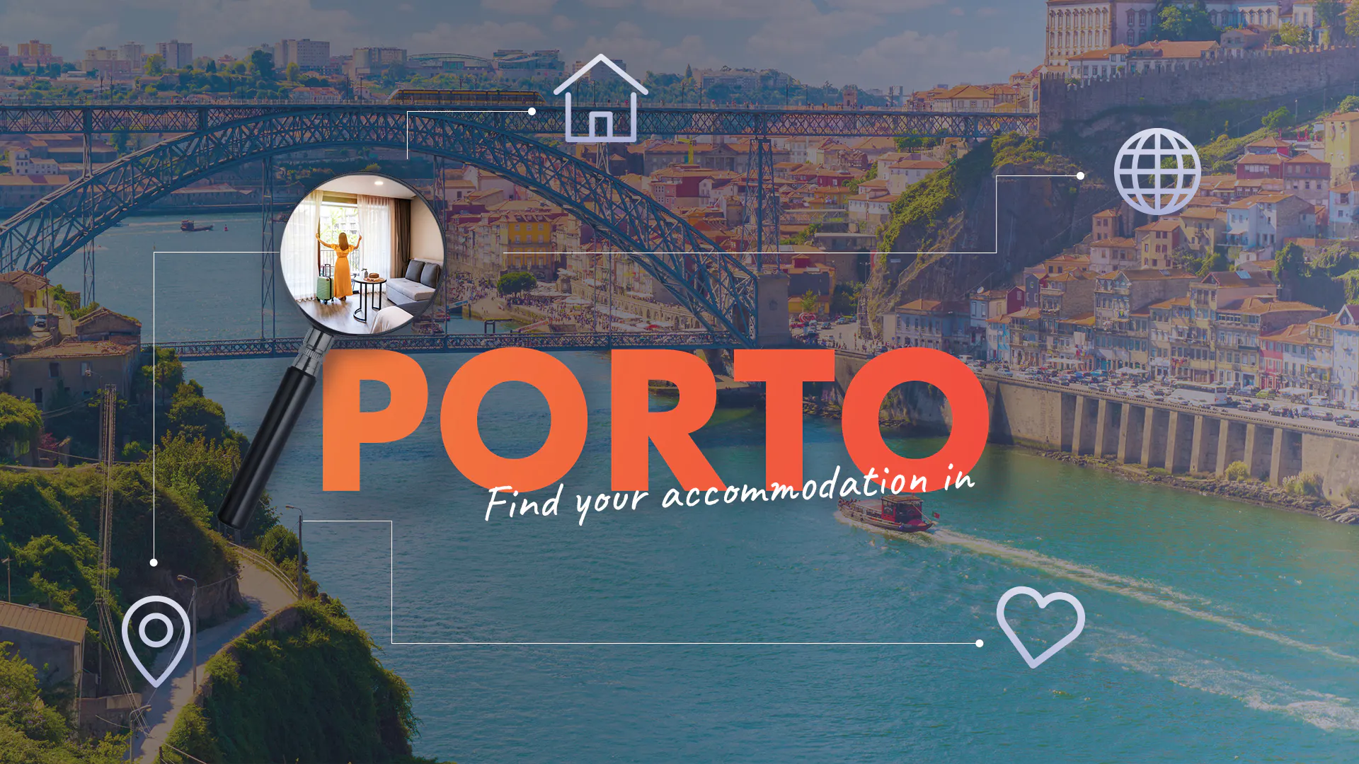 Finding an accommodation in Porto