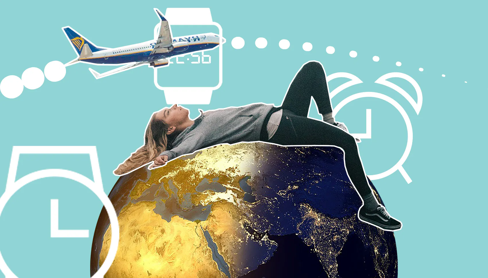 Hoe om te gaan met een jetlag?