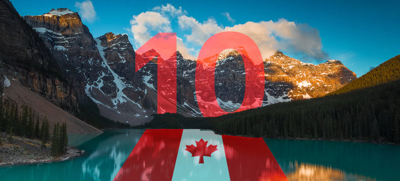De 10 mooiste Nationale Parken in Canada!